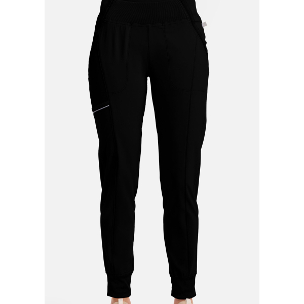 Pantalon médical jogger Femme, Cherokee "Infinity", taille mi-haute (CKE110A)