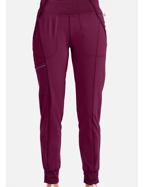 Pantalon médical jogger Femme, Cherokee "Infinity", taille mi-haute (CKE110A)