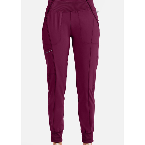 Pantalon médical jogger Femme, Cherokee "Infinity", taille mi-haute (CKE110A)