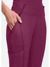 Pantalon médical jogger Femme, Cherokee "Infinity", taille mi-haute (CKE110A)