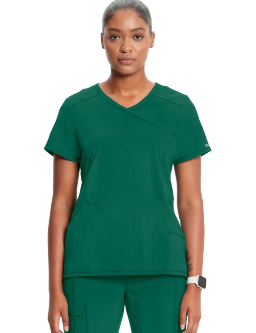 Cherokee Women's Antibacterial Cherokee Medical Blouse, "Infinity" Collection (2625A)