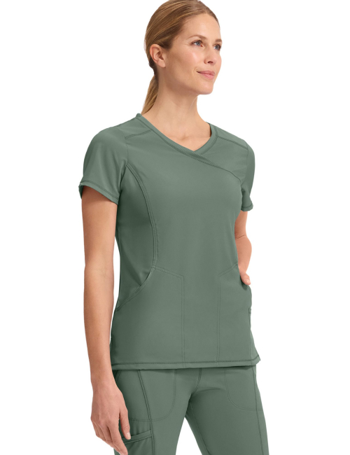 Blusa médica Cherokee para mujer, colección "Infinity" (2625A)
