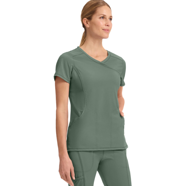 Blouse médicale femme cache cœur - Cherokee Infinity (2625A)