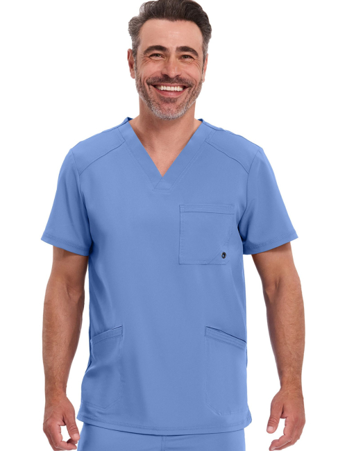 Blusa médica antibacteriana Cherokee para hombre, colección "Infinity" (CK900A)