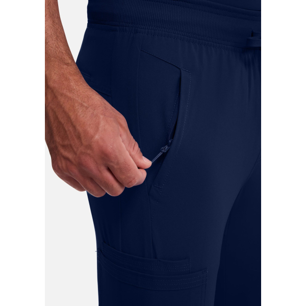 Pantalones médicos antibacterianos para hombre, Cherokee, colección "Infinity" (CK200A)