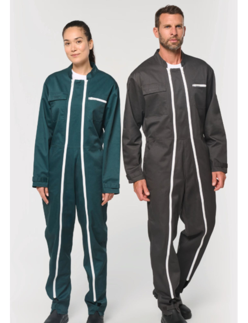 Combinaison double zip unisexe (WK830)