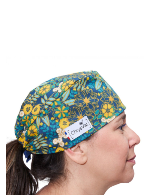 Gorro médico corto "Sophie" 100% algodón CHRYSVAL (211-1048)