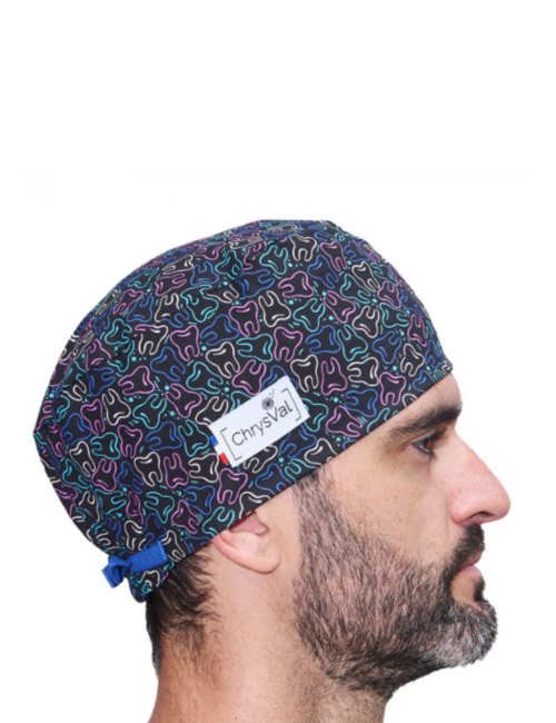 Gorro médico largo "Détartrage" 100% algodón CHRYSVAL (211-1087)