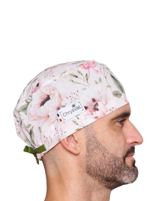 Gorro médico largo "Bridgerton" 100% algodón CHRYSVAL (211-1114)