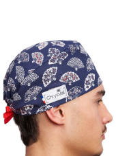 Gorro médico corto "Pac-Man" 100% algodón CHRYSVAL (211-899)