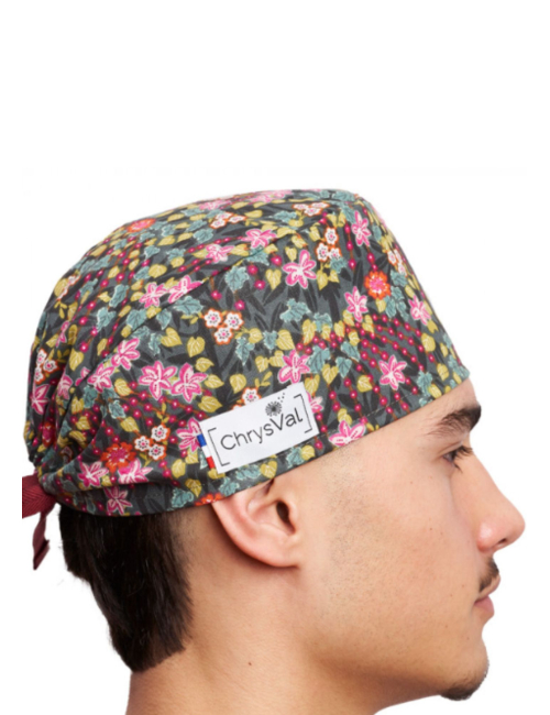 Gorro médico corto "Louise" 100% algodón CHRYSVAL (211-1167)