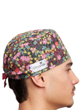 Short medical scrub cap "Louise" 100% cotton CHRYSVAL (211-1167)