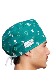 Gorro médico largo "Dentition" 100% algodón CHRYSVAL (211-1174)
