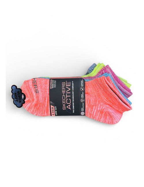 Pack of 6 "Skechers multicolored" socks 35/40