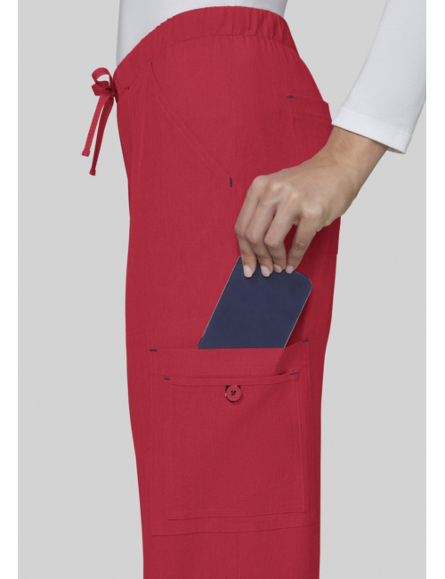 Pantalon médical Femme Koi "Holly", 6 poches Koi Basics (731)