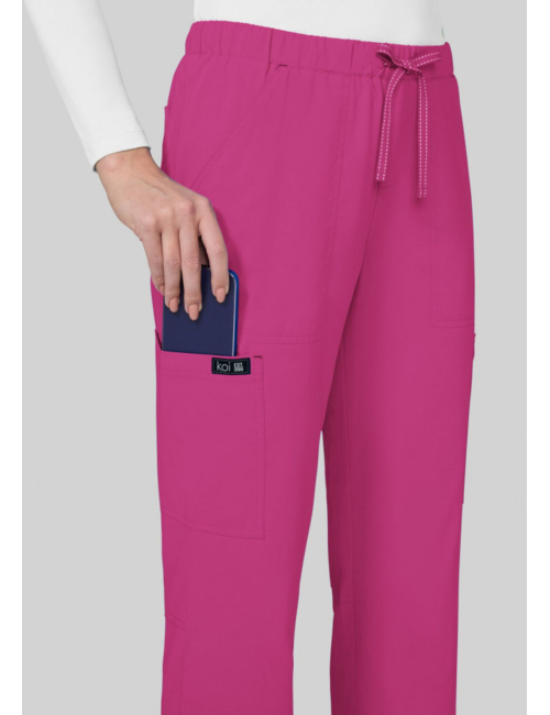 Pantalon médical Femme Koi "Holly", 6 poches Koi Basics (731)