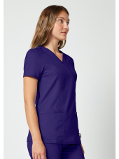 Blouse médicale femme cache cœur Lavage 70°- Cherokee Revolution (WWE610)