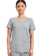 Blouse médicale femme cache cœur Lavage 70°- Cherokee Revolution (WWE610)