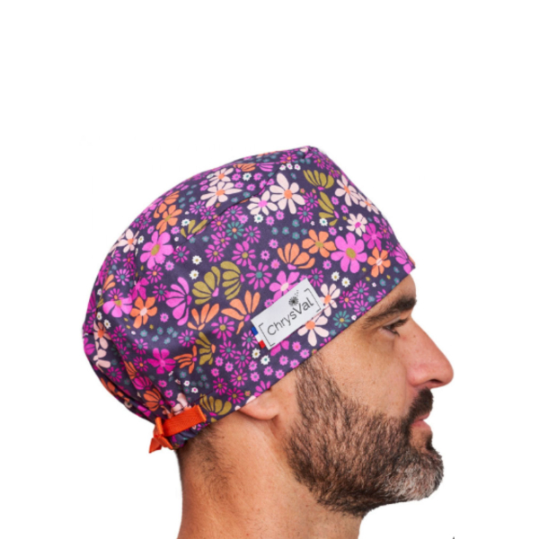 Gorro médico cubriente “Clara” – 100% algodón – CHRYSVAL HECHO EN FRANCIA (211-1195)