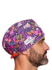 Gorro médico cubriente “Clara” – 100% algodón – CHRYSVAL HECHO EN FRANCIA (211-1195)