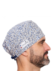 Gorro médico cubriente “Lilou” – 100% algodón – CHRYSVAL HECHO EN FRANCIA (211-1293)
