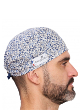 Calot médical court "Lilou" 100% coton CHRYSVAL MADE IN FRANCE (211-1293)