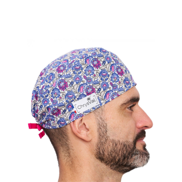 Gorro médico corto “Lyo” – 100% algodón – CHRYSVAL HECHO EN FRANCIA (211-1300)