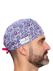 Gorro médico corto “Lyo” – 100% algodón – CHRYSVAL HECHO EN FRANCIA (211-1300)