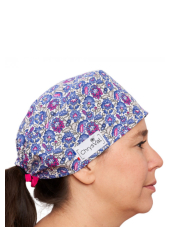 Gorro médico corto “Lyo” – 100% algodón – CHRYSVAL HECHO EN FRANCIA (211-1300)