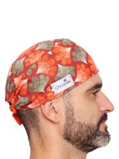 “Lyo” Short Medical Scrub Cap – 100% Cotton – CHRYSVAL MADE IN FRANCE (211-1300)