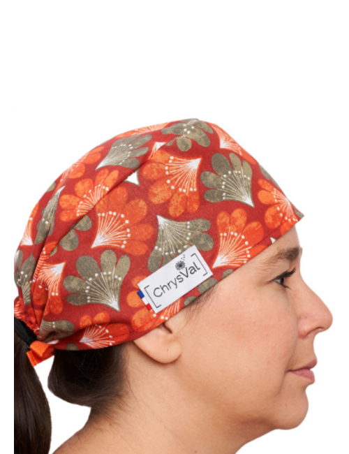 Gorro médico corto “Lyo” – 100% algodón – CHRYSVAL HECHO EN FRANCIA (211-1300)