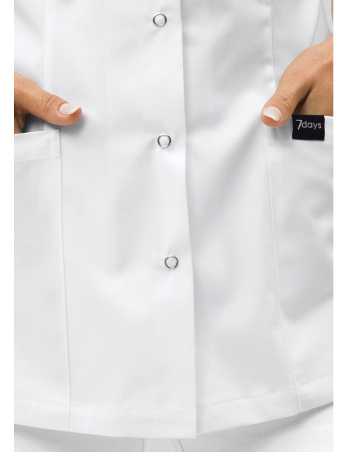 Blouse médicale à boutons-pression 7DAYS femme "LIMBE"