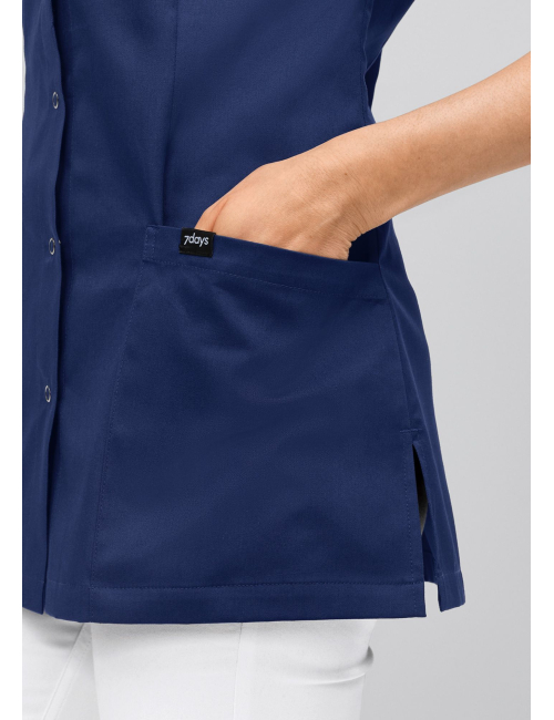 Blouse médicale à boutons-pression 7DAYS femme "LIMBE"