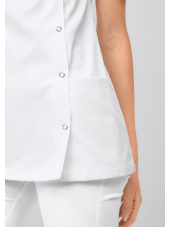 Blouse médicale à boutonnière asymétrique 7DAYS femme "LYON"
