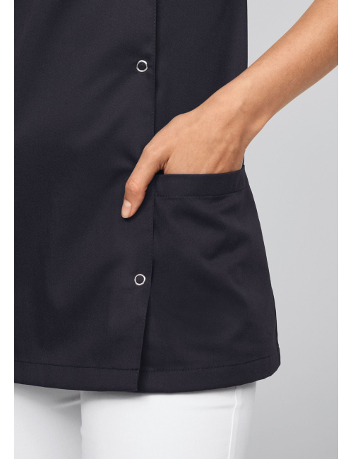 Blouse médicale à boutonnière asymétrique 7DAYS femme "LYON"