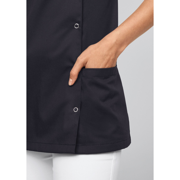 Blouse médicale à boutonnière asymétrique 7DAYS femme "LYON"