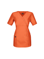 Blouse médicale à boutonnière asymétrique 7DAYS femme "LYON"