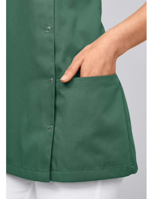 Blouse médicale à boutonnière asymétrique 7DAYS femme "LYON"