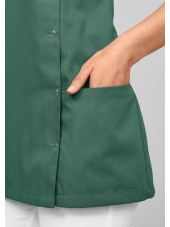 Blouse médicale à boutonnière asymétrique 7DAYS femme "LYON"