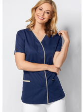 Blouse médicale à boutonnage à pressions dissimulées 7DAYS femme "PARIS"