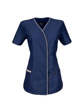 Blouse médicale à boutonnage à pressions dissimulées 7DAYS femme "PARIS"
