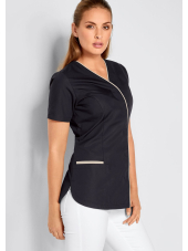 Blouse médicale à boutonnage à pressions dissimulées 7DAYS femme "PARIS"