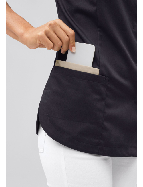 Blouse médicale à boutonnage à pressions dissimulées 7DAYS femme "PARIS"