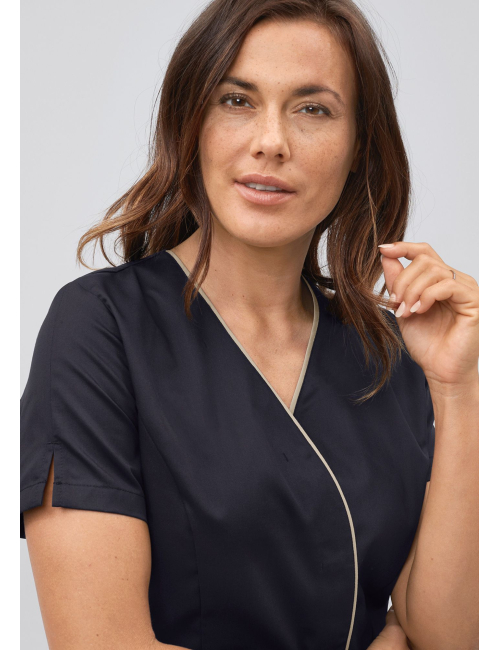 Blouse médicale à boutonnage à pressions dissimulées 7DAYS femme "PARIS"