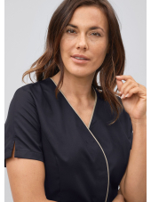Blouse médicale à boutonnage à pressions dissimulées 7DAYS femme "PARIS"