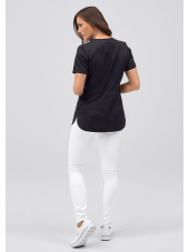 Blouse médicale à boutonnage à pressions dissimulées 7DAYS femme "PARIS"