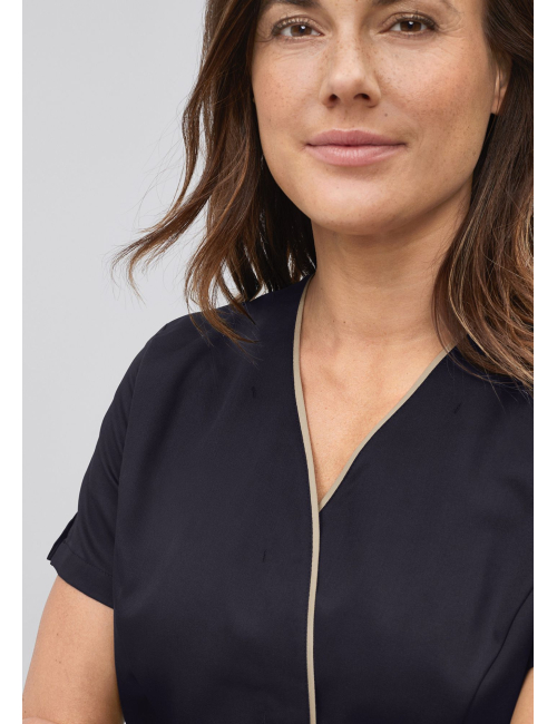 Blouse médicale à boutonnage à pressions dissimulées 7DAYS femme "PARIS"