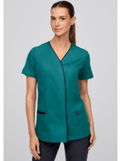 Blouse médicale à boutonnage à pressions dissimulées 7DAYS femme "PARIS"