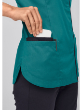 Blouse médicale à boutonnage à pressions dissimulées 7DAYS femme "PARIS"