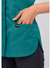 Blouse médicale à boutonnage à pressions dissimulées 7DAYS femme "PARIS"